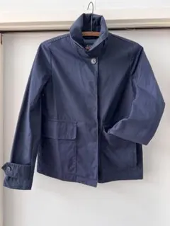 GAP ショートトレンチコート　ネイビーのサムネイル