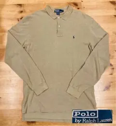 ポロシャツ 古着 90s Polo Ralph Lauren 長袖 スリランカ