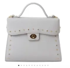 DIANA ショルダーバッグ ライトグレー