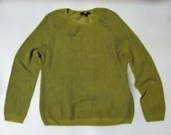ユニクロ　3Dメッシュクルーネックセーター（長袖）XL