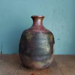 備前焼　徳利　初代原田陶月　岡山伝統工芸品　酒器　一輪挿しにも花器