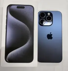 ［美品］Apple iPhone 15 pro 128gb 箱　バッテリー89%