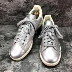 希少カラー adidas 【24】B41750 STAN SMITH シルバー