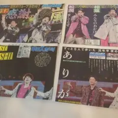 嵐5月31日ラストライブニッカンスポーツ報知スポニチ中日スポーツまるごと4部のサムネイル
