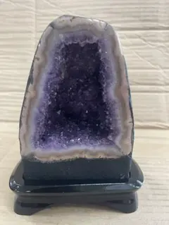 希少アメジストドーム台付☆美結晶
