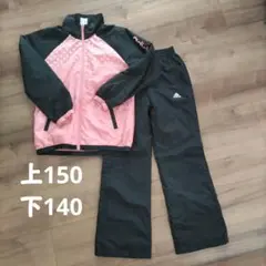 アディダス　ウィンドブレーカー　女の子　セット　上下　140　150