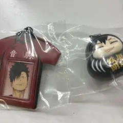 ハイキュー ミニフォトケース 黒尾鉄朗＆ジャパぐるみFig黒尾鉄朗