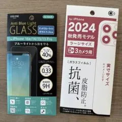 新品　iPhoneガラスフィルム