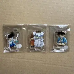 名探偵コナン　百貨店　クリアスタンドガチャ　アクリルスタンド　3点セット