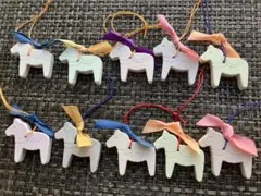 今だけお任せ10個セット！アロマストーンお馬さんガーランド大特価！！