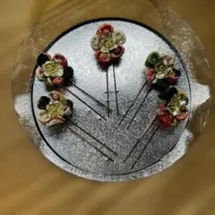 花モチーフ かんざし 5本セット　新品未使用