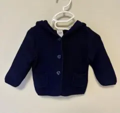 baby GAP フード付きアウター 6-12ヶ月 ネイビー