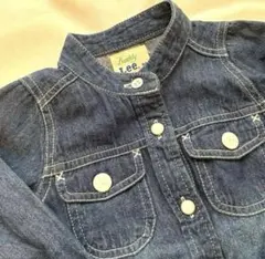 美品【Buddy Lee】デニムワンピース 90 リー ジャンパースカート 春夏