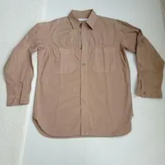 GREEN LABEL RELAXING ベージュ長袖シャツ