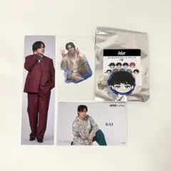 超特急 Joker ヘアクリップ カイ　カード　ステッカー　4点セット