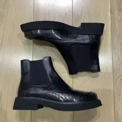 TOD'S トッズ レザー サイドゴアブーツ 38のサムネイル