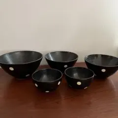 栗原はるみ　お茶碗　お皿　器セット【ブラック】 栗原はるみ キッズ こども茶碗 ピンク 星 - メルカリ
