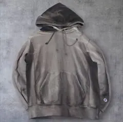 鬼フェード champion reverse weave パーカー 黒 М