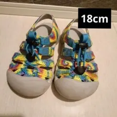 keenサンダル リオ　18㎝　キッズサンダル　UK11 水陸両用