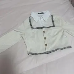 シャツ　ブラウス　ロンᎢ お上品