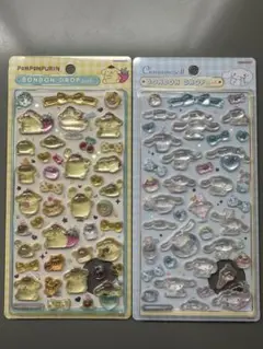 ボンボンドロップシール サンリオ ポムポムプリン シナモロール