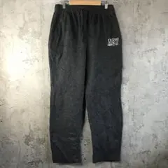 Y5658古着　無地パンツ　パジャマパンツ　チャコール　90s Y2K