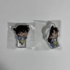 名探偵コナン 工藤新一 毛利蘭 アクリルブロック