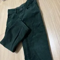 ダークグリーン コーデュロイ パンツ 100cm
