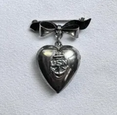 40s　スウィートハートジュエリー　WW2　大戦　ミリタリー　NAVY　USN