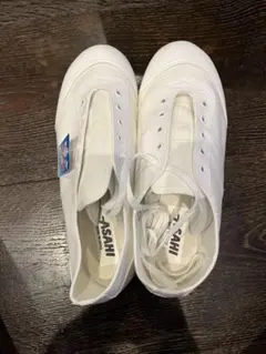 아사히 화이트 실내화 23.5cm