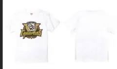 【阪神優勝ロゴ2025】半袖TシャツMサイズ　ホワイト