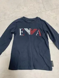 EMPORIO ARMANI キッズ　ネイビー 長袖カットソー