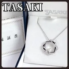 田崎真珠 K18WG ベビーリングペンダント TASAKI - メルカリ