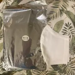 ホワイト 布マスク 普通サイズ3枚+小さめサイズ3枚＝6枚入り