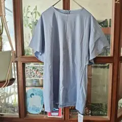 ICB ライトブルー コットン100 Tシャツ XSのサムネイル