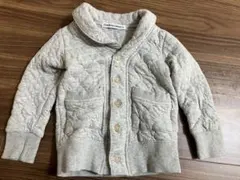 グレー キルティングジャケット 100cm