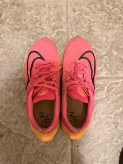 NIKE ZoomX フライ5ランニングシューズ ピンク オレンジ