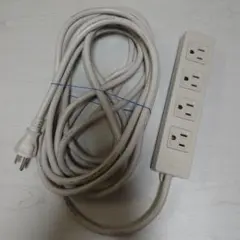 5m OAマルチタップ 4個口 電源タップ 延長コード5mのサムネイル