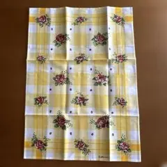 バラ(黄色)デザインキッチンクロス