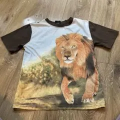 Faded Glory ライオンプリント Tシャツ サイズ8
