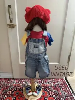 OSHKOSH オーバーオール 80-90size