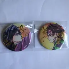 冨岡義勇・竈門炭治郎 缶バッジセット