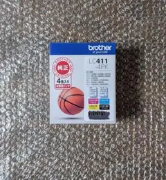 新品　ブラザー　インクカートリッジ4色パック LC411-4PKのサムネイル