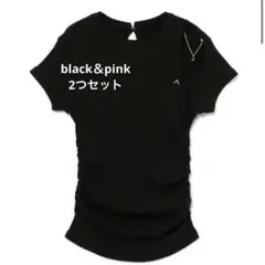 2026年最新】ANDMARY カラー：ブラック系 レディース 半袖(Tシャツ) T