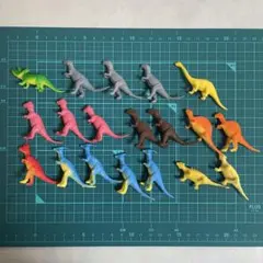 恐竜 フィギュア ミニチュア 19体セット まとめ売りのサムネイル
