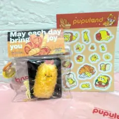 pupuland エビフライ　スクイーズ　揚げ物シリーズ　　　シール　予備袋付き