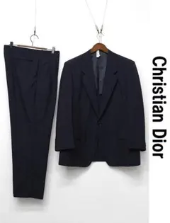 U435 ヴィンテージ Christian Dior スーツ モヘヤ混のサムネイル