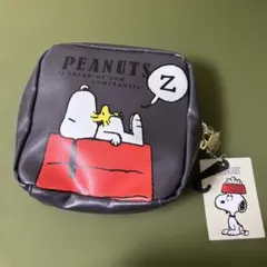 スヌーピー スクエアポーチ