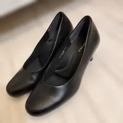 fuwaraku ブラック パンプス FR-1202