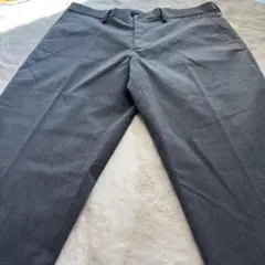 グレー スラックス ポリエステル混紡 ウエスト82